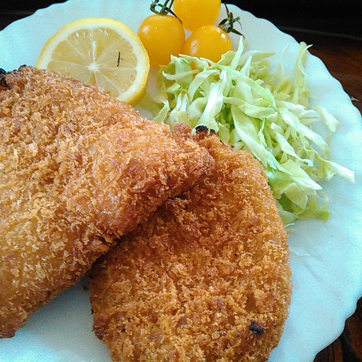 あじフライとコロッケをふっくら戻す方法
